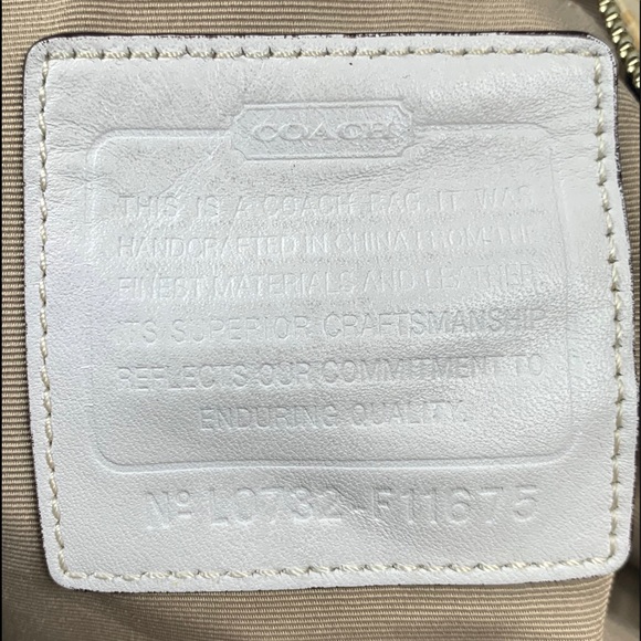 Coach Hampton Scribble Diaper Bag - Picture 9 of 12